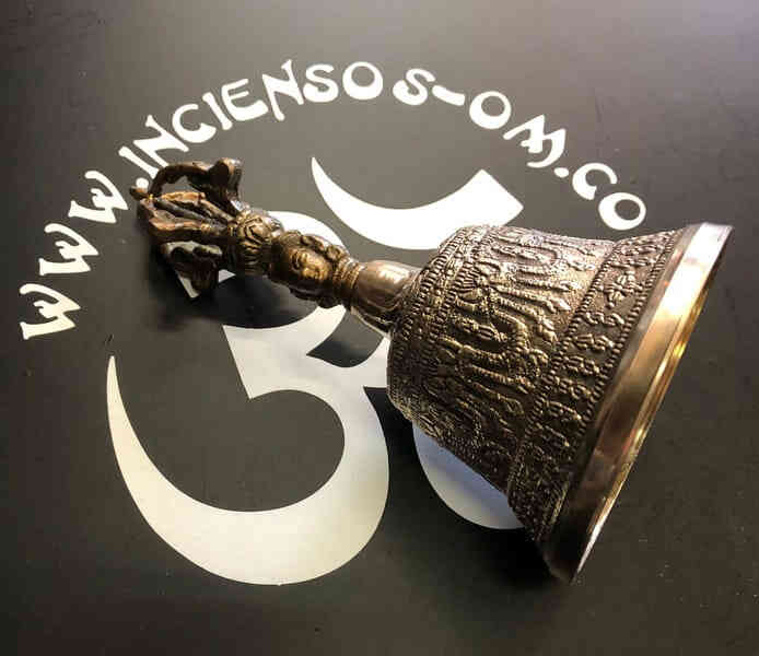 Campana Tibetana 15 x 8 cm aprox